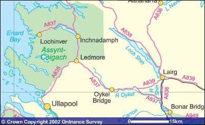 Melvich Map